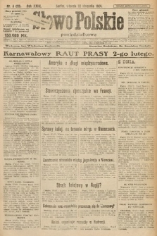 Słowo Polskie (poniedziałkowe). 1924, nr 3 (21)