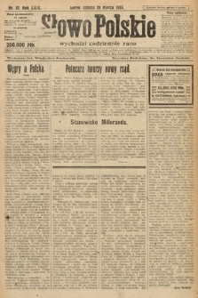 Słowo Polskie. 1924, nr 87