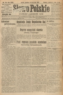 Słowo Polskie. 1924, nr 113