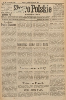 Słowo Polskie (poniedziałkowe). 1924, nr 18 (130)