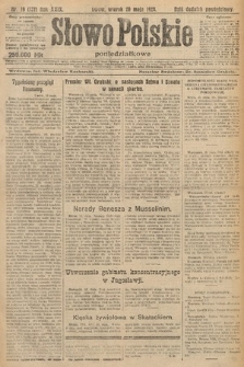Słowo Polskie (poniedziałkowe). 1924, nr 19 (137)
