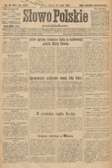 Słowo Polskie (poniedziałkowe). 1924, nr 20 (144)