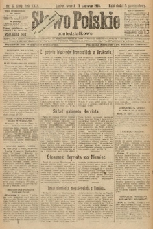 Słowo Polskie (poniedziałkowe). 1924, nr 22 (164)