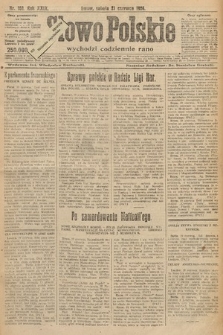 Słowo Polskie. 1924, nr 168