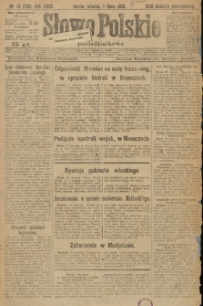 Słowo Polskie (poniedziałkowe). 1924, nr 24 (178)