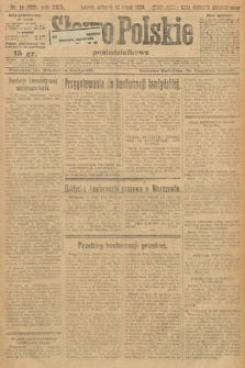 Słowo Polskie (poniedziałkowe). 1924, nr 26 (192)