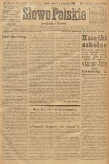 Słowo Polskie (poniedziałkowe). 1924, nr 33 (241)