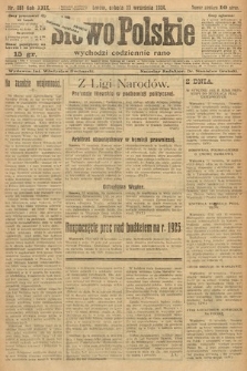 Słowo Polskie. 1924, nr 251