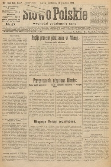 Słowo Polskie. 1924, nr 353