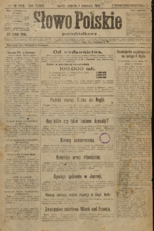 Słowo Polskie (poniedziałkowe). 1924, nr 48 (355)