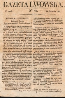Gazeta Lwowska. 1831, nr 48