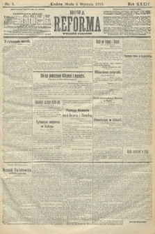 Nowa Reforma (wydanie poranne). 1915, nr 9