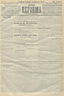 Nowa Reforma (wydanie poranne). 1915, nr 23