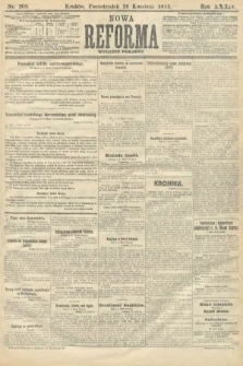 Nowa Reforma (wydanie poranne). 1915, nr 208