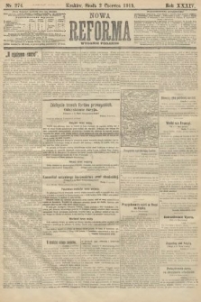 Nowa Reforma (wydanie poranne). 1915, nr 274