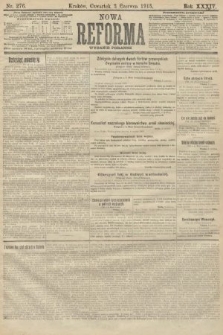 Nowa Reforma (wydanie poranne). 1915, nr 276