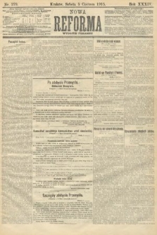 Nowa Reforma (wydanie poranne). 1915, nr 279