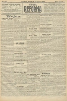 Nowa Reforma (wydanie popołudniowe). 1915, nr 287