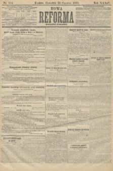 Nowa Reforma (wydanie poranne). 1915, nr 314