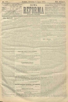 Nowa Reforma (wydanie poranne). 1915, nr 339