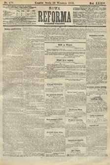 Nowa Reforma (wydanie poranne). 1915, nr 479
