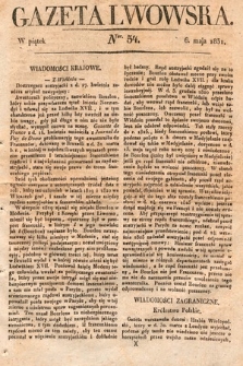 Gazeta Lwowska. 1831, nr 54
