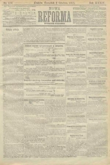 Nowa Reforma (wydanie poranne). 1915, nr 610