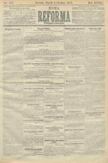 Nowa Reforma (wydanie poranne). 1915, nr 612