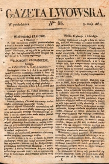 Gazeta Lwowska. 1831, nr 55