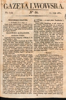 Gazeta Lwowska. 1831, nr 56