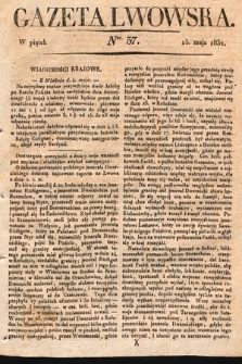 Gazeta Lwowska. 1831, nr 57