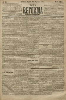 Nowa Reforma (numer popołudniowy). 1912, nr 41