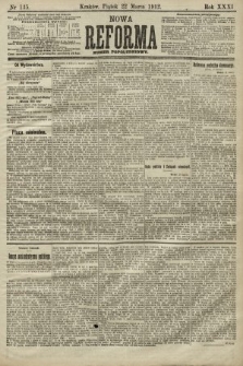 Nowa Reforma (numer popołudniowy). 1912, nr 135