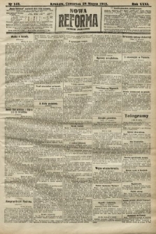 Nowa Reforma (numer poranny). 1912, nr 142