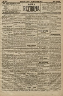 Nowa Reforma (numer poranny). 1912, nr 285