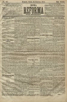 Nowa Reforma (numer popołudniowy). 1912, nr 286