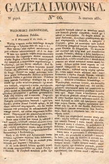 Gazeta Lwowska. 1831, nr 66