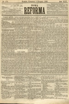 Nowa Reforma. 1906, nr 179