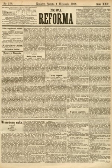 Nowa Reforma. 1906, nr 198