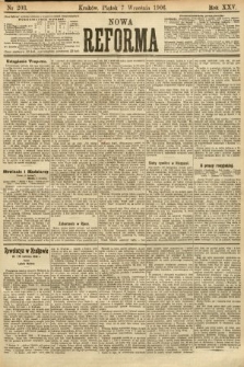 Nowa Reforma. 1906, nr 203