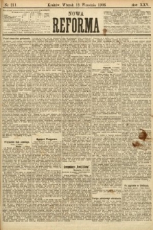 Nowa Reforma. 1906, nr 211