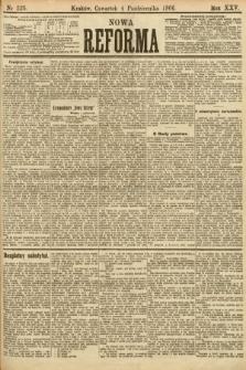 Nowa Reforma. 1906, nr 225