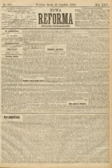 Nowa Reforma (wydanie popołudniowe). 1906, nr 289