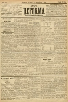 Nowa Reforma (wydanie popołudniowe). 1906, nr 295