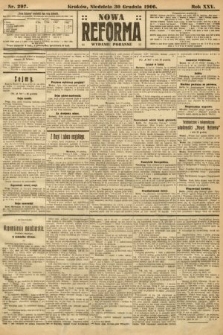 Nowa Reforma (wydanie poranne). 1906, nr 297
