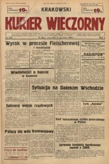 Krakowski Kurier Wieczorny. 1937, nr 172