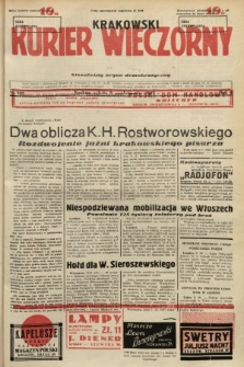 Krakowski Kurier Wieczorny : niezależny organ demokratyczny. 1937, nr 202