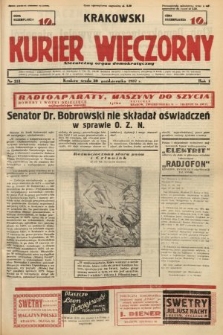 Krakowski Kurier Wieczorny : niezależny organ demokratyczny. 1937, nr 213