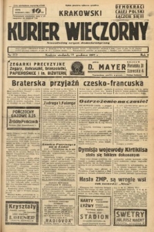 Krakowski Kurier Wieczorny : niezależny organ demokratyczny. 1937, nr 273