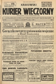 Krakowski Kurier Wieczorny : niezależny organ demokratyczny. 1937, nr 274